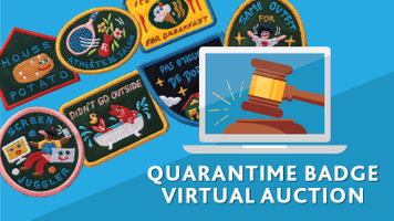 Quarantime Badge Virtual Auction