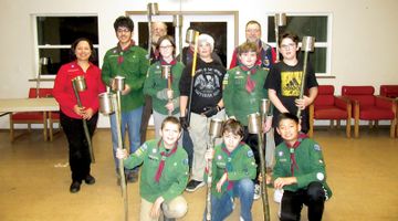 Scouts to hold torchlight parade through Gibsons