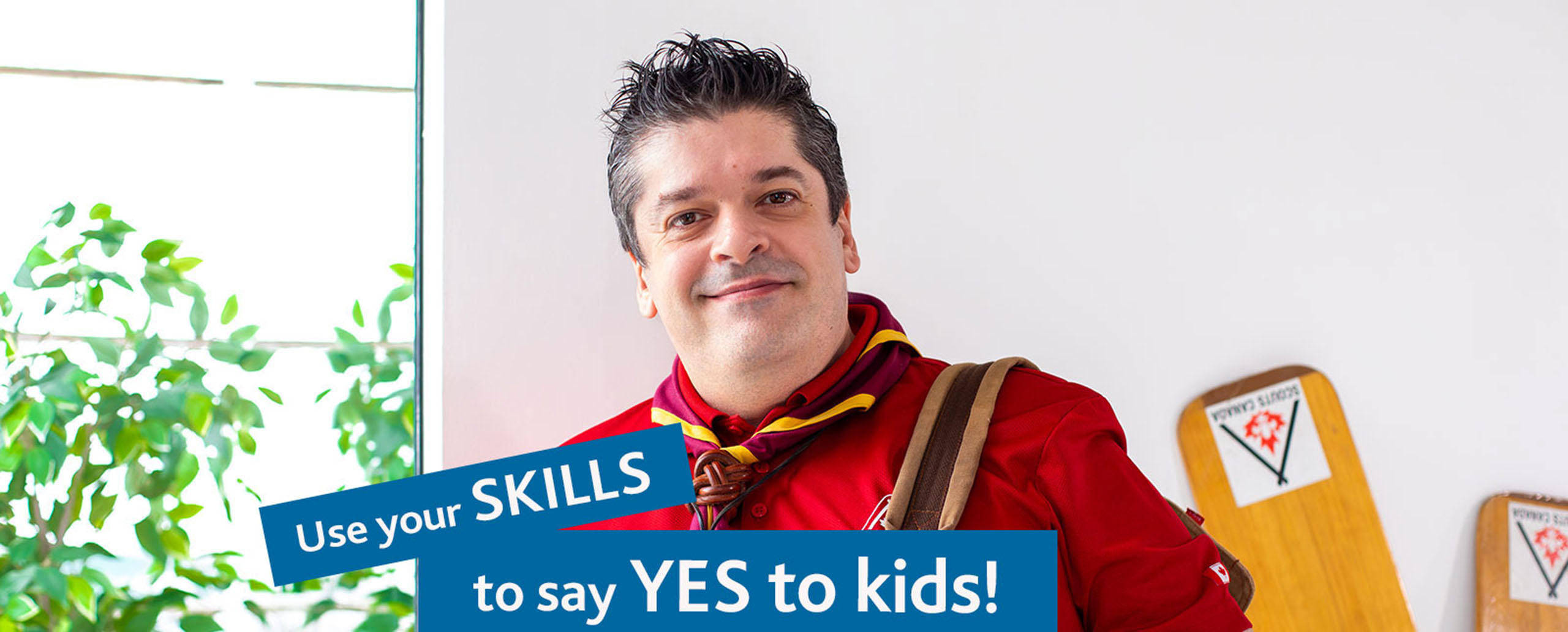 Use your skills to say YES to Kids!