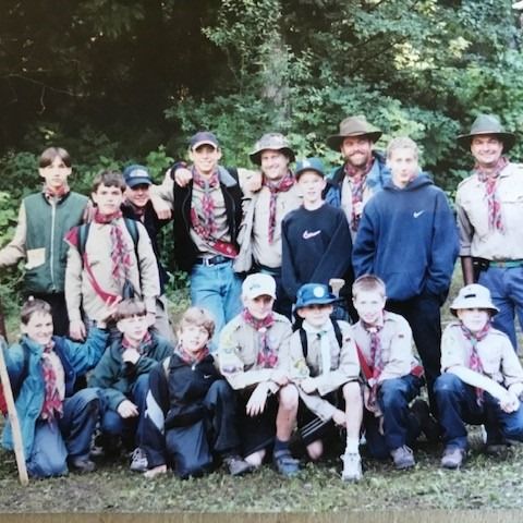 Scouts Canada Throw back