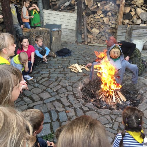 Scouts Canada Campfire ceremony