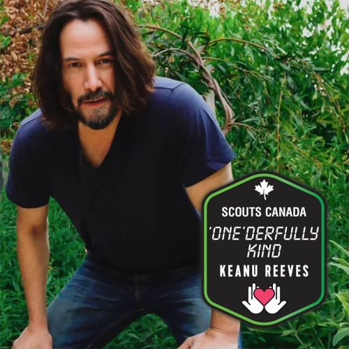 Scouts Canada Keanu-Reeves