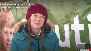Calgarians take cold weather in stride