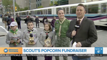 Scouts Showcase Scout Popcorn