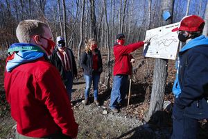 Scouts follow Canadian Path to Stoney Lake trail