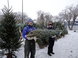 67th Winnipeg Scout tree sale smells like Christmas