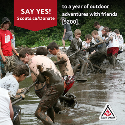 Yes, to a year of outdoor adventures with friends