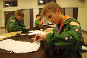 Scouts Sew Their Own Costumes for Local Holiday Parade