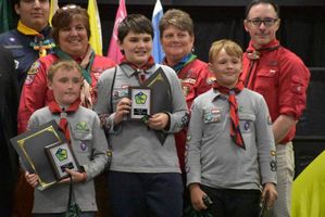 Scouting Youth and Girl Guides Awarded in Yarmouth